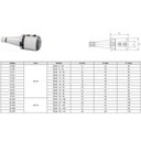 Ver imagem 3 de Porta Barra Weldon Modelo Iso40 - 14 - 50 - Din 2080