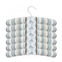 Ver imagem 1 de Kit Cabide 100% Algodão para Roupinha de Bebê Transporte - 12 Unidades