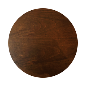 Prato Giratório Sobrepor Servir Mesa de Jantar Castanho 70 Cm