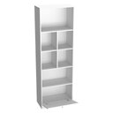 Ver imagem 2 de Estante Livreiro 4 Prateleiras 180x60 B37 Branco Novam