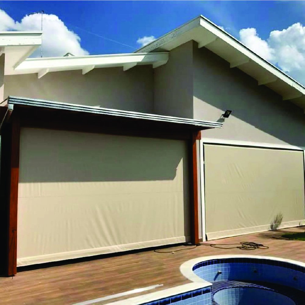 Toldo Cortina - 4,00m x 2,75m - Bege Camurça FT