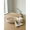 Ver imagem 4 de Enfeite Decorativo Colar de Mesa Madeira - 73 Cm