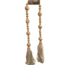 Ver imagem 1 de Enfeite Decorativo Colar de Mesa Madeira - 73 Cm