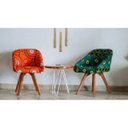 Ver imagem 2 de Pendente Tubo Point 35cm 1 Lâmpada Madeira Castanho Madelustre