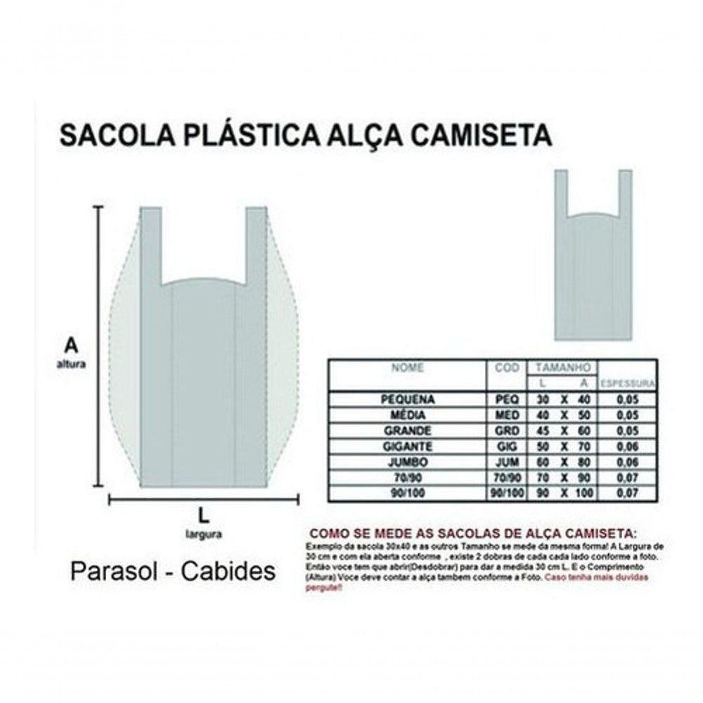 Sacolas Plásticas 35x45 Reciclada Reforçadas Kit 10kg - 2