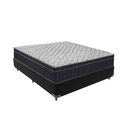Ver imagem 1 de Cama Box Casal Preto e Colchão Airtech 150 D45 Ortobom
