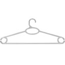 Ver imagem 1 de 50 Cabides Transparente Loja de Roupa com Cava Vestido Alça Adulto Cinquetti