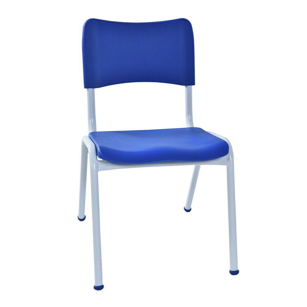 Cadeira Infantil Escolar Infantil Polipropileno Azul - 3