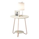 Ver imagem 4 de Conjunto Mesinha Centro + Lateral Várias Cores Ej 55 Off White