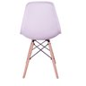 Kit 4 Cadeiras Design Charles Eames Eiffel Furadinha Cor: Branca - 9