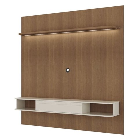 Painel Suspenso Tv 75 Pol 183 Cm 4622 Cinamomo Off White Arly