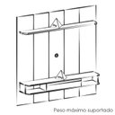 Ver imagem 3 de Painel Suspenso Tv 75 Pol 183 Cm 4622 Cinamomo Off White Arly