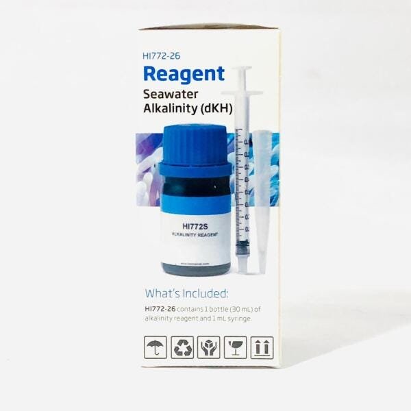 REAGENTE ALCALINIDADE (DHK) - HI772-26 HANNA 25 TESTES - 1