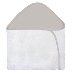 Toalha Estampada com Capuz para Bebê 100 Algodão - Nude - 1