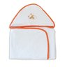 Toalha Bordada com Capuz para Bebê 100 Algodão - Raposa - 1
