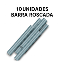 Ver imagem 3 de Kit 10 Barra Roscada Zincada de 1 Metro Unc Stein 5/16