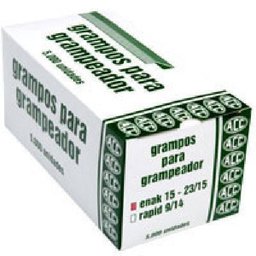 Grampo Para Grampeador 23/15 Galvanizado 5000 Grampos Caixa - 1
