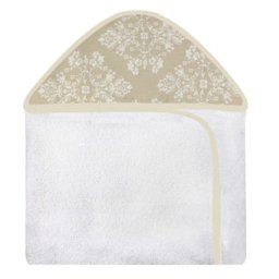 Toalha Estampada com Capuz para Bebê 100 Algodão - Provençal Dourado - 1
