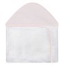 Toalha Estampada com Capuz para Bebê 100 Algodão - Rosa - 1