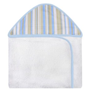 Toalha Estampada com Capuz para Bebê 100 Algodão - Avião