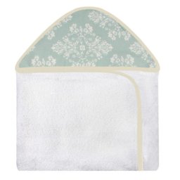 Toalha Estampada com Capuz para Bebê 100 Algodão - Provençal Verde - 1