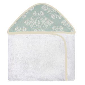 Toalha Estampada com Capuz para Bebê 100 Algodão - Provençal Verde