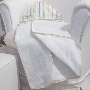 Toalha Estampada com Capuz para Bebê 100 Algodão - Transporte