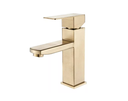 Ver imagem 1 de Torneira Lavabo Monocomando Banheiro Dourada Misturador S304 - Brinovar