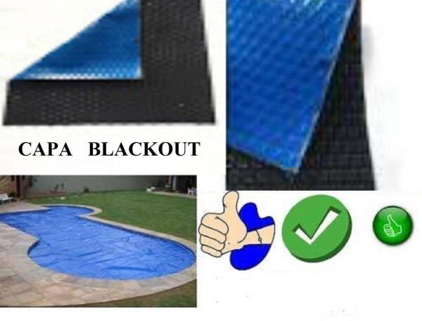 Capa Termica Piscina Proteção Blackout 2,0x4,2 Bolha Flutuante - 1