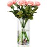 Vaso Vidro Cilindro 30x20cm Arranjos, Flores, Festas, Decoração - 2