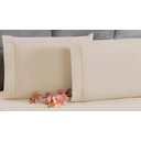 Ver imagem 1 de 4 Fronha Avulsa Percal 200 Fios Algodão Ponto Palito Palha