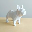 Ver imagem 1 de Bulldog Francês Decorativo - 10 Cm Altura -Toque 3D: Branco