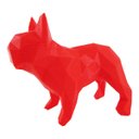 Ver imagem 1 de Bulldog Francês Decorativo - 10 Cm Altura -Toque 3D: Vermelho
