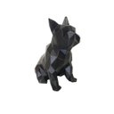 Ver imagem 1 de Bulldog Francês Sentado Decorativo - 15 Cm Altura -Toque 3D: Preto