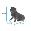 Ver imagem 4 de Bulldog Inglês Decorativo - 15 Cm Altura -Toque 3D: Rosa Claro