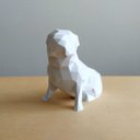 Ver imagem 1 de Bulldog Inglês Decorativo - 15 Cm Altura -Toque 3D: Branco