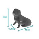 Ver imagem 4 de Bulldog Inglês Decorativo - 15 Cm Altura -Toque 3D: Branco