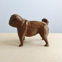 Ver imagem 3 de Cachorro Pug Decorativo - 10 Cm Altura -Toque 3D: Bronze