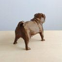 Ver imagem 1 de Cachorro Pug Decorativo - 10 Cm Altura -Toque 3D: Bronze