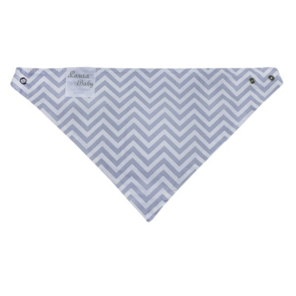 Conjunto Babadores Bandana para Bebê 02 Peças - Chevron - 3