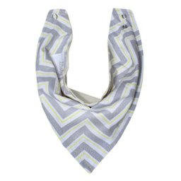 Conjunto Babadores para Bebê 02 Peças - Chevron Amarelo - 2
