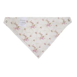 Kit com 4 Peças de Babadores para Bebês - Floral Rosa - 3