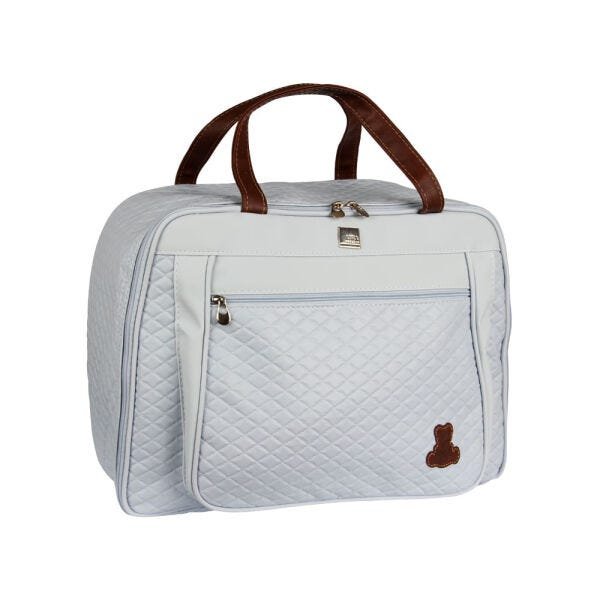 Bolsa Maternindade tipo Mala Teddy - Azul - 1