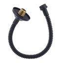 Ver imagem 1 de Ligação Flexivel Metal Preto Fosco 1930Bk 40cm