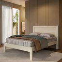 Ver imagem 7 de Cama Casal Madeira Macica Taeda 149 Cm 2808 Branco Festra