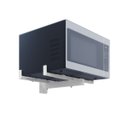 Ver imagem 1 de Suporte Parede Forno Microondas Branco Aço Brasforma