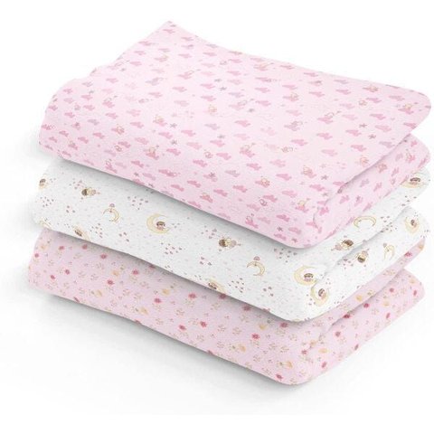 Cueiro Estampado Papi 80 Cm X 50 Cm Feminino