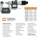 Ver imagem 6 de Micrômetro Externo Digital Medição Diversas - Cap. 0-25mm - Ref. 112.910 - Digimess