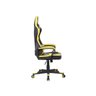 Cadeira Gamer Elite Reclinável com 2 Almofadas Pc Top Se1010 Amarela - 3
