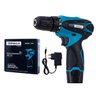 Furadeira Parafusadeira À Bateria de Lítio 12V Trevalla TL-FME-P02-7 Azul - 10